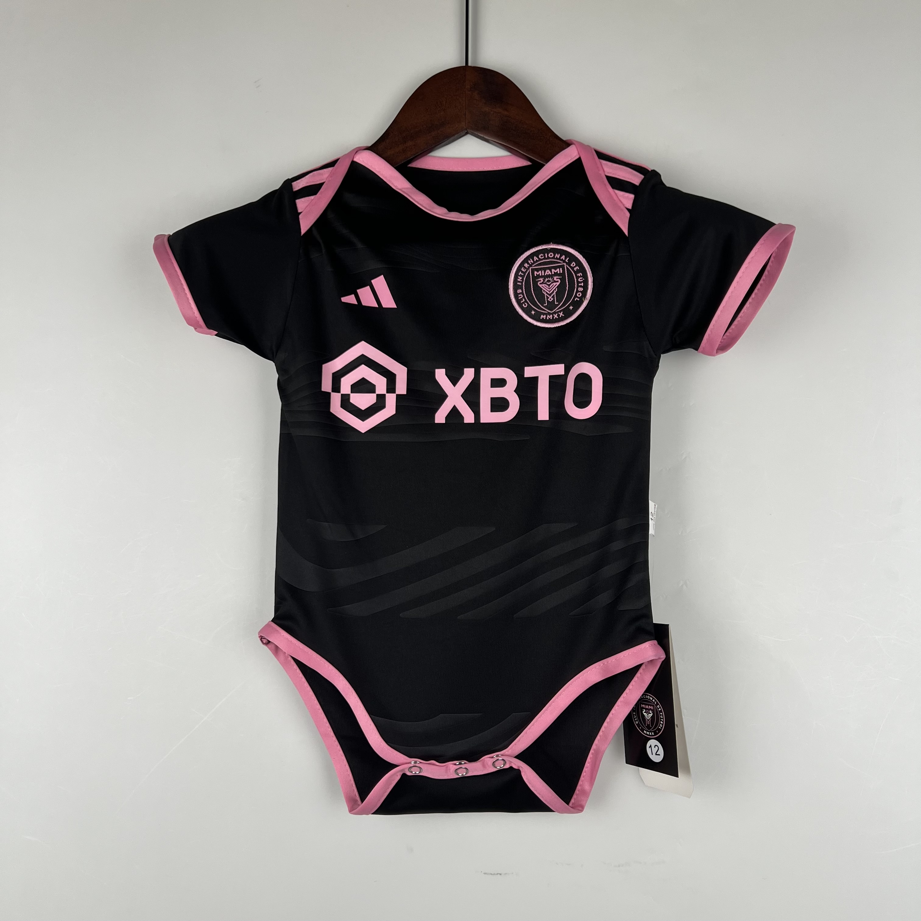 Inter Miami 23-24 Away Stadium Baby Crawling Suit